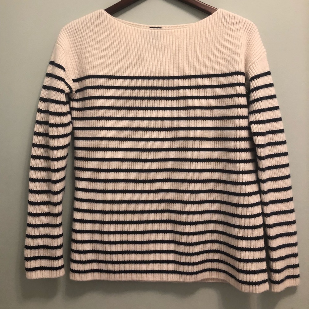 Gap Shaker Striped Merino Sweater